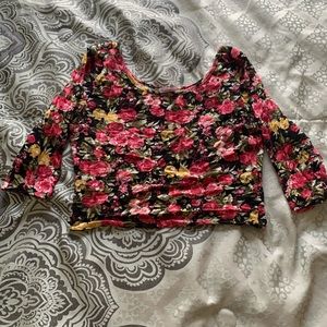Floral Crop Top